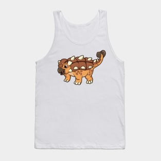 Kawaii Ankylosaurus Tank Top